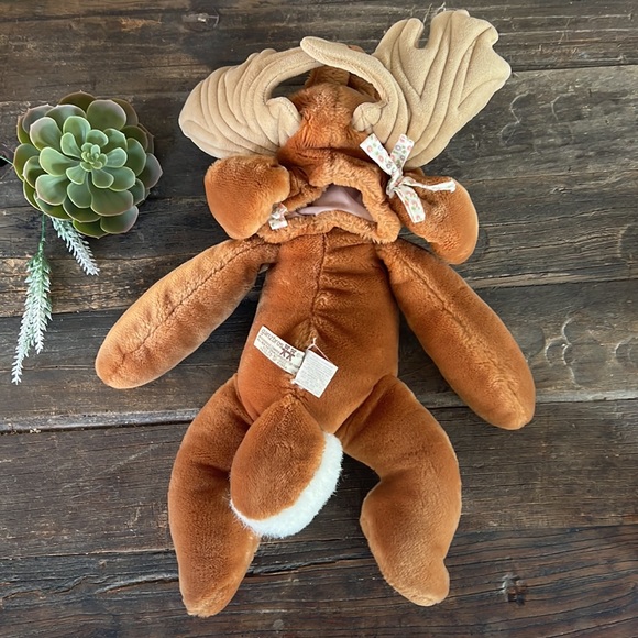 VINTAGE 1982 Wrinkles Moose stuffy/puppet - Picture 2 of 8